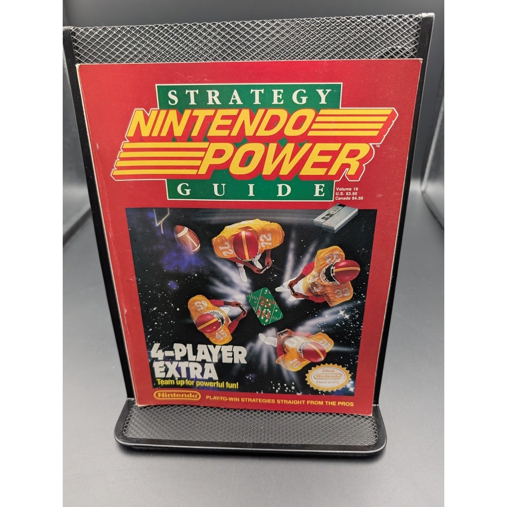 1990 Nintendo Power Magazine Strategy Guide Volume #19 4 Player Extra